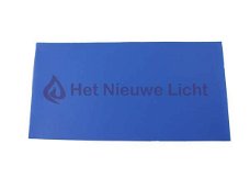  LICHT BLAUW  was vel 10 x 20 cm kaarsen versieren