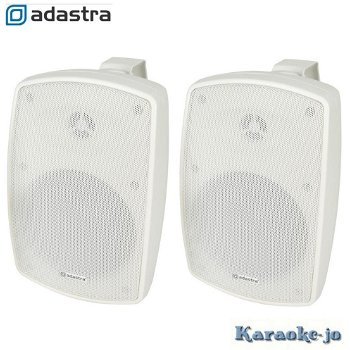 Witte 4 Inch Buiten speakers met Bluetooth versterker - 5