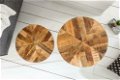 Bijzettafel Elementen set van 2 natuurlijke Mango-hout - 1 - Thumbnail