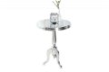 Barok tafel Pierre 75cm zilver rond - 5 - Thumbnail