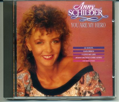 Anny Schilder You Are My Hero cd 1989 13 nrs ZGAN - 0