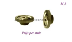 = Gekartelde belmoer = nieuw =37510