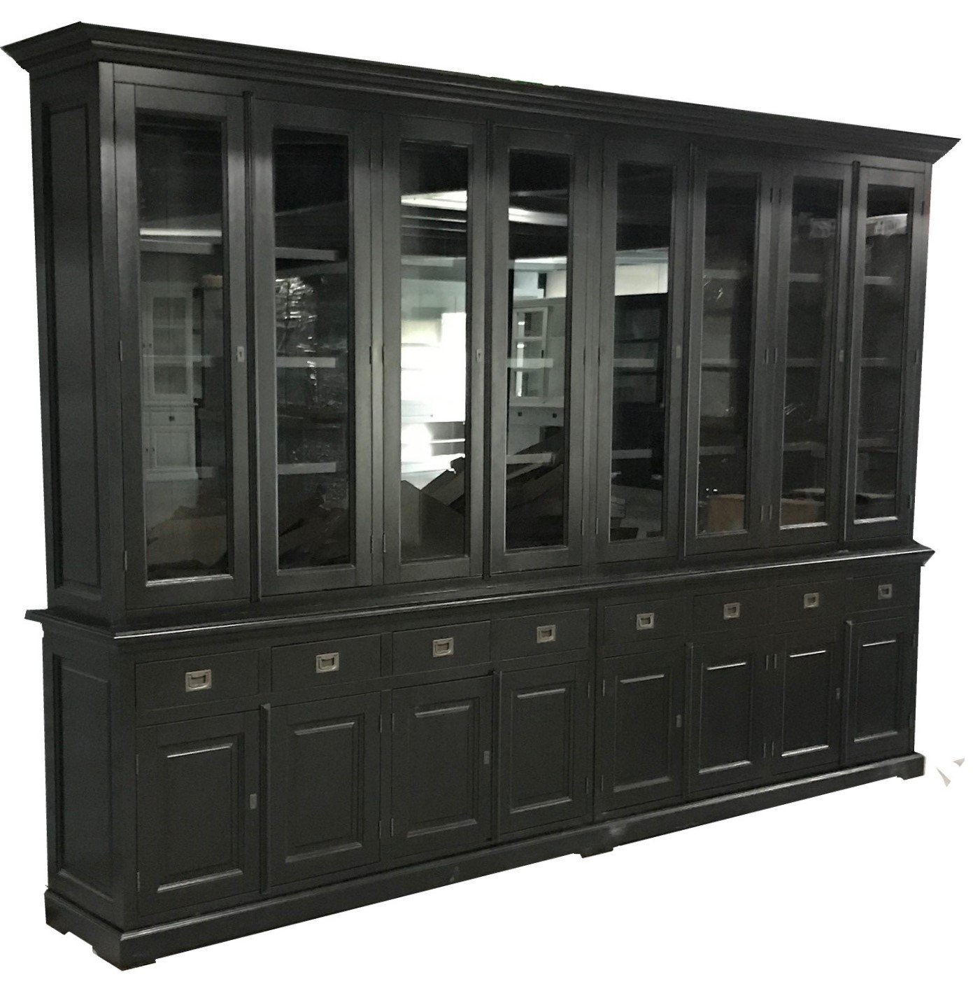 Buffetkast Dronten XL zwart - zwart 350 x 240cm - nr. 1