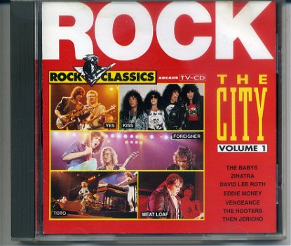 Rock The City Volume 1 Rock Classics 13 nrs cd 1990 ZGAN - 0