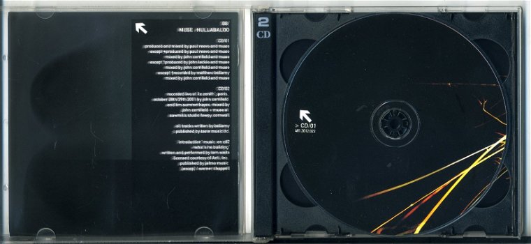 MUSE Hullabaloo Soundtrack 21 nrs 2 cds 2002 als NIEUW - 2