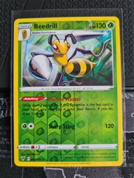 Beedrill 003/185 (reverse) Rare Sword & Shield: Vivid Voltage - 0