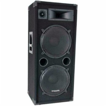 IBIZA-SOUND STAR212 3-Weg Disco speaker 2x 12 inch 750Watt - 0