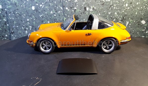 Porsche SINGER 911 Targa oranje 1:18 KK Scale - 0