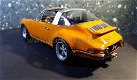 Porsche SINGER 911 Targa oranje 1:18 KK Scale - 4 - Thumbnail