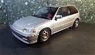 Honda Civic EG6 1992 grijs 1:18 Triple 9 - 1 - Thumbnail