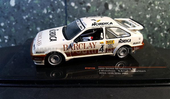 Ford Sierra RS Cosworth #4 BARCLAY 1:43 Ixo - 0