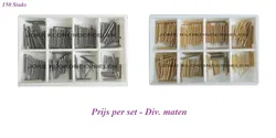 = 150 Konische voorsteek stiften =417055