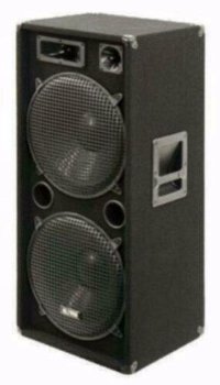3 weg speakers , ideaal voor disco en live muziek (00D), - 2