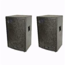 3 Weg Disco Zang speakers 10 Inch 600 Watt Max (118B)