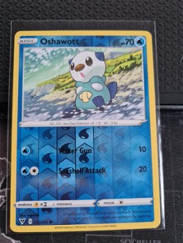 Oshawott 033/185 (reverse) Common Sword & Shield: Vivid Volta - 0