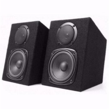 Fenton DJ Monitor Speaker Set 2 x100 Watt - 1