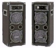 3 weg disco speakers 4 x 20 cm 600 Watt (11D),