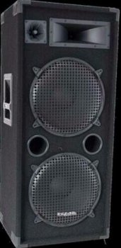 3 weg 2x12 Inch disco speaker 750 Watt (2106-B) - 0