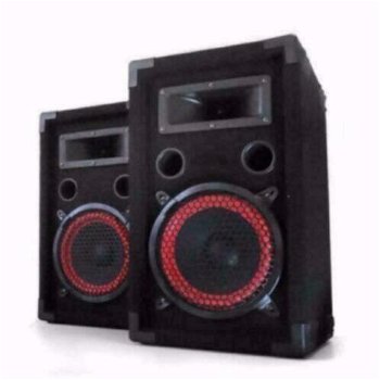 Kleine Discospeakers 8Inch 2 x 150Watt (B-733) - 0