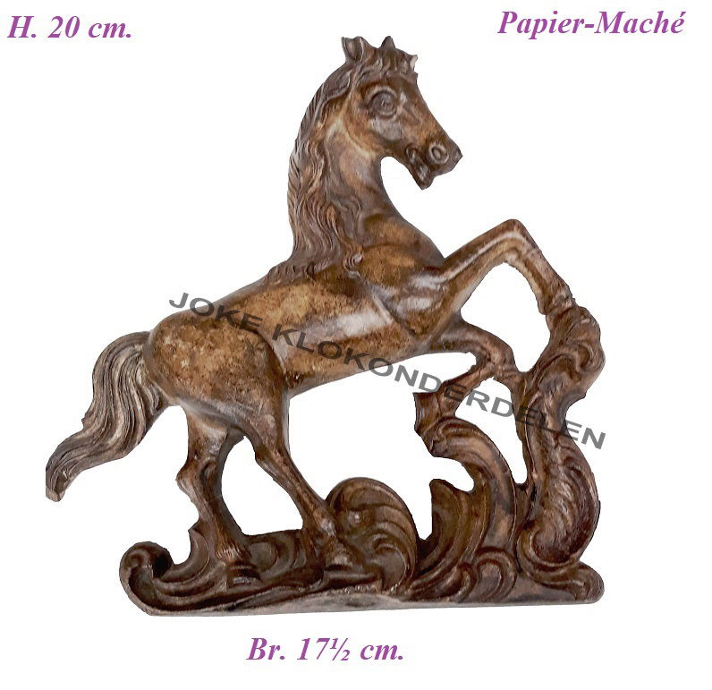 = Groot klok paardje = zie omschrijving=43675 - nr. 1