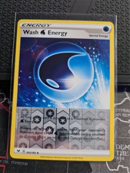 Wash W Energy 165/185 (reverse) Uncommon Sword & Shield: Vivid Voltage - 0