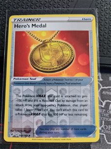 Hero's Medal  152/185 (reverse)  Uncommon Sword & Shield: Vivid Voltage