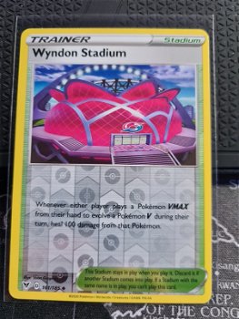 Wyndon Stadium 161/185 (reverse) uncommon Sword & Shield: Vivid Voltage - 0