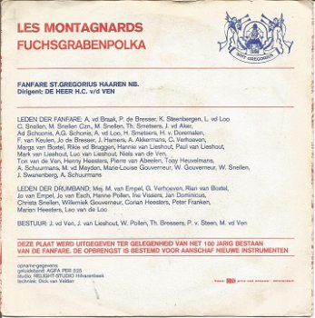 Fanfare St. Gregorius Haaren - Les Montagnards (1975) - 1