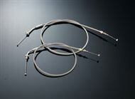 Standaard + 400mm RVS Idle kabel Honda VTX 1800 - nr. 1