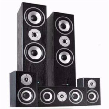 Surround 5.1 speaker Set Zwart (000-BKJ) - 0