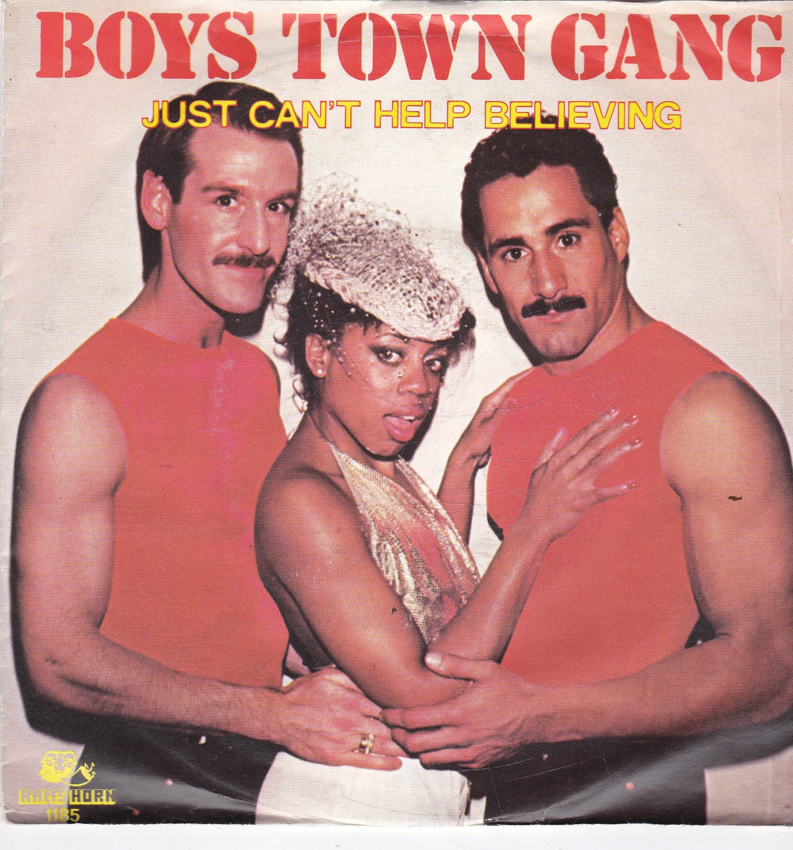 Single Boys Town Gang - I just can't help believing - nr. 1