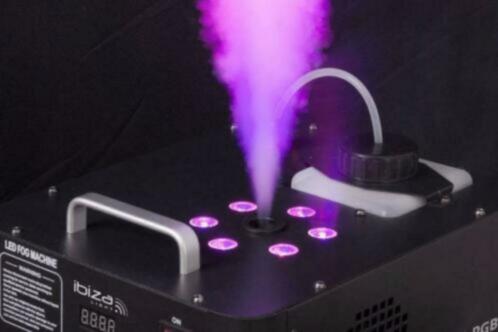 IBIZA-LIGHT FOG900-RGB UP / Down rookmachine met RGB LED,s - Afbeelding 6