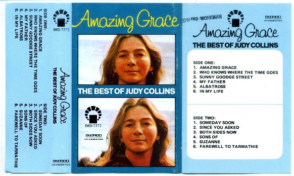 Judy Collins Amazing Grace The Best Of 12 nrs cassette ZGAN - 1