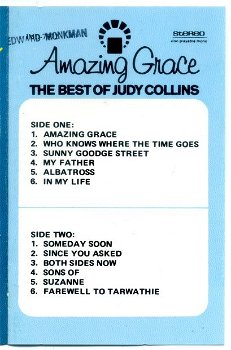 Judy Collins Amazing Grace The Best Of 12 nrs cassette ZGAN - 2