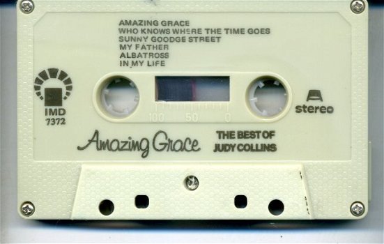Judy Collins Amazing Grace The Best Of 12 nrs cassette ZGAN - 3