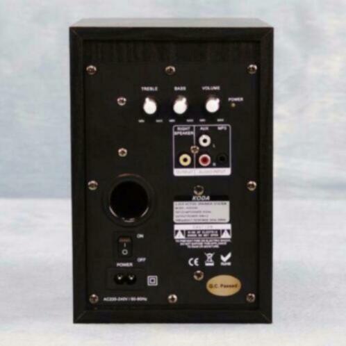 Koda Active Luidspreker Set Voor TV/PC Of Studio(3080B) - Afbeelding 4