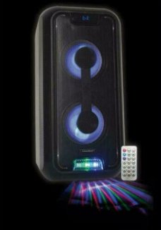 Mad-highpower300 speaker met bluetooth, usb, tf, fm tuner