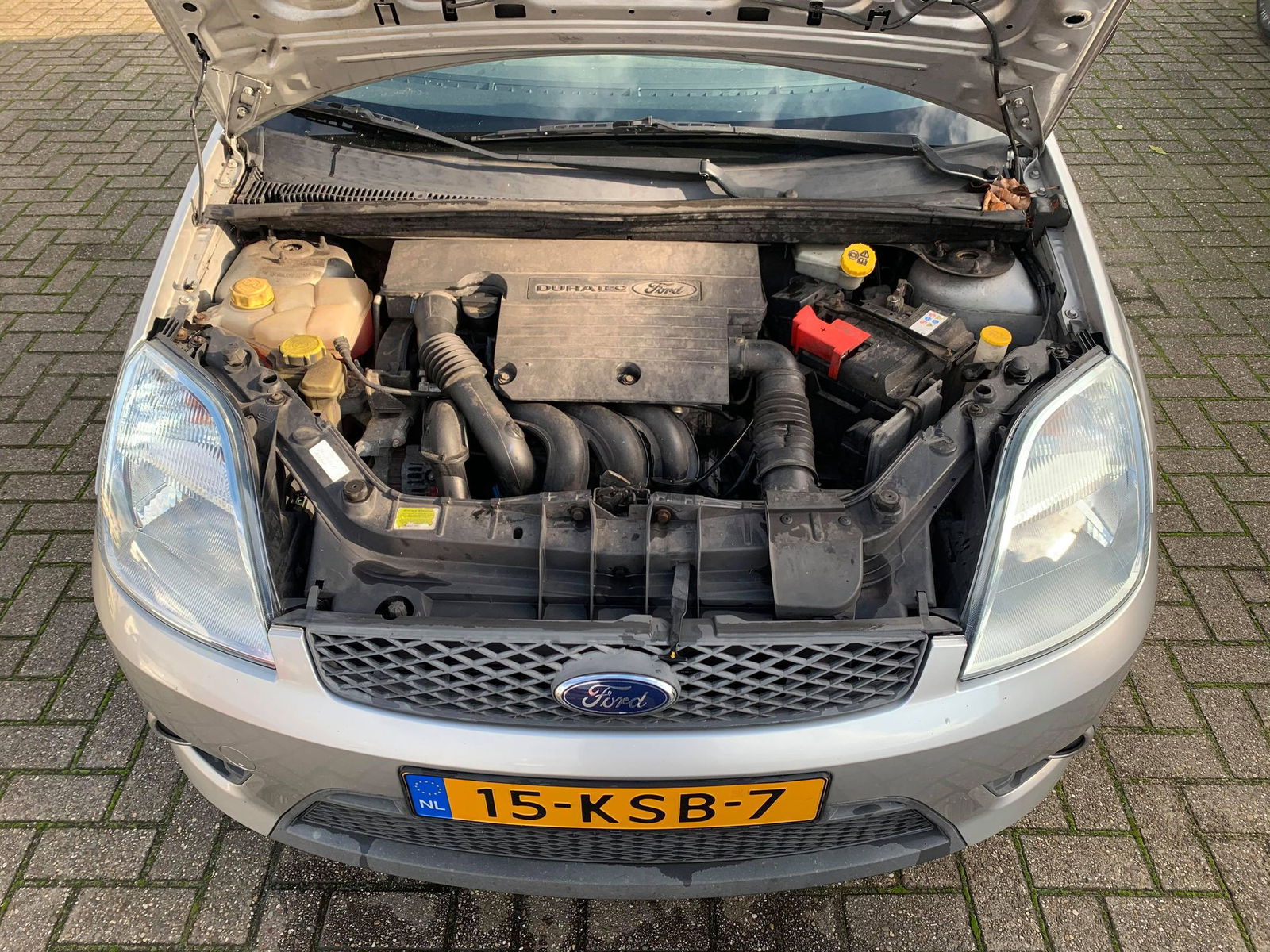 ✅Ford Fiesta 1.6 16V 3DR 2005 Grijs - Afbeelding 7