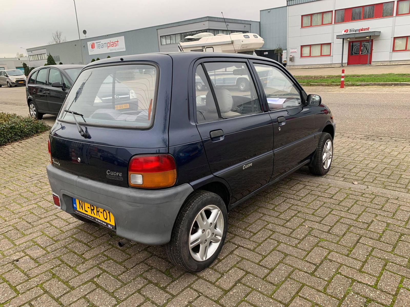 Daihatsu Cuore 0.8 1996 Blauw, APK,NAP€595.- - Afbeelding 3