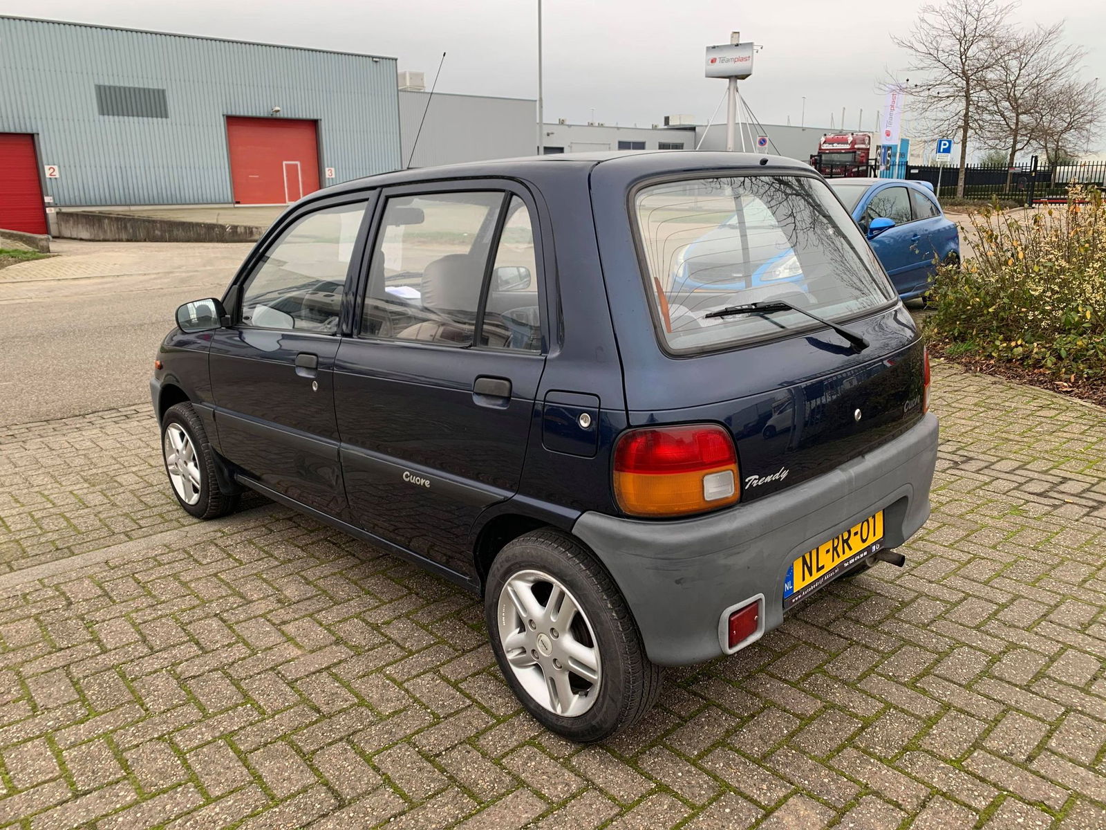 Daihatsu Cuore 0.8 1996 Blauw, APK,NAP€595.- - Afbeelding 4