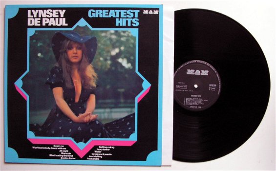 Lynsey De Paul Greatest Hits 12 nrs lp 1973 zeer mooie staat - 0