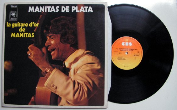 Manitas De Plata La Guitare D'Or De Manitas 6 nrs LP 1970 - 0
