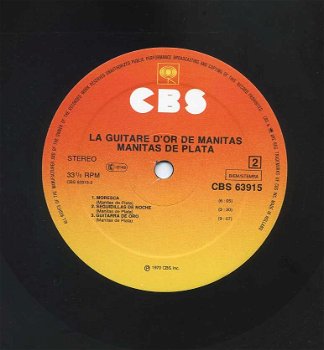 Manitas De Plata La Guitare D'Or De Manitas 6 nrs LP 1970 - 4