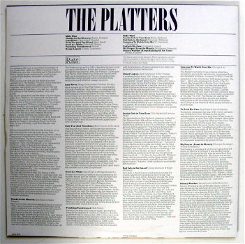 The Platters The Platters 12 nrs lp ZGAN - 4