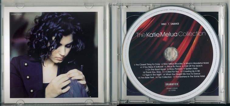 The Katie Melua Collection cd+dvd cd 17 nrs 2008 als NIEUW - 2