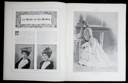 [Mode] Les Modes 1901 Octobre No. 10 - Belle Epoque - 5