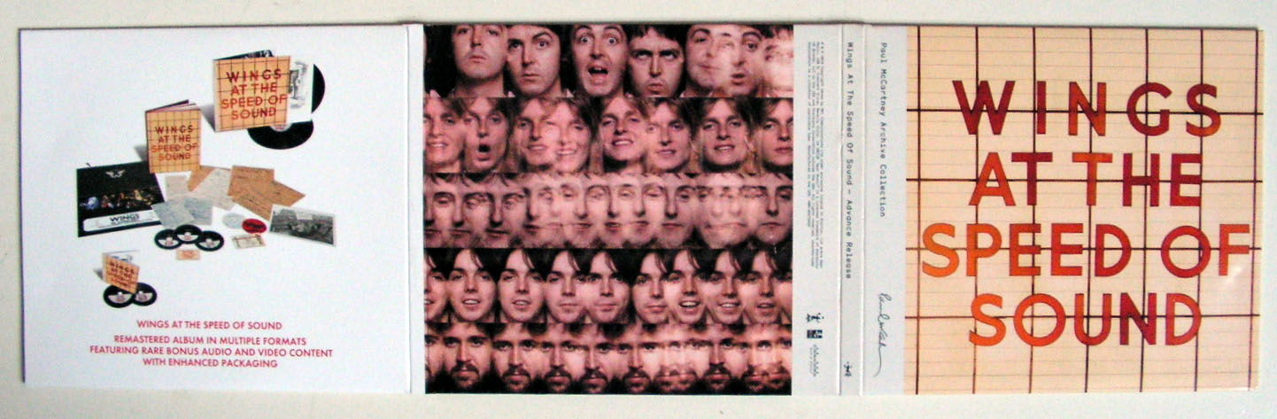 Paul McCartney Wings At The Speed Of Sound PROMO 2 CDS + DVD - Afbeelding 3