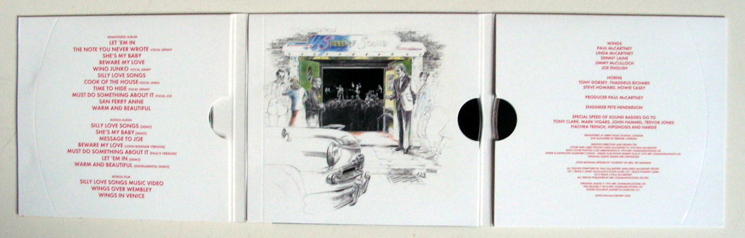 Paul McCartney Wings At The Speed Of Sound PROMO 2 CDS + DVD - Afbeelding 4