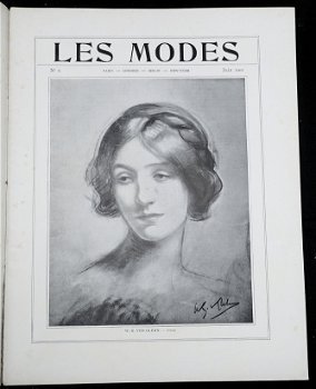 [Mode] Les Modes 1901 Juin No. 6 - Belle Epoque Lalique - 3