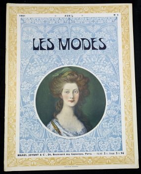 [Mode] Les Modes 1901 Avril No. 4 - Belle Epoque - 1